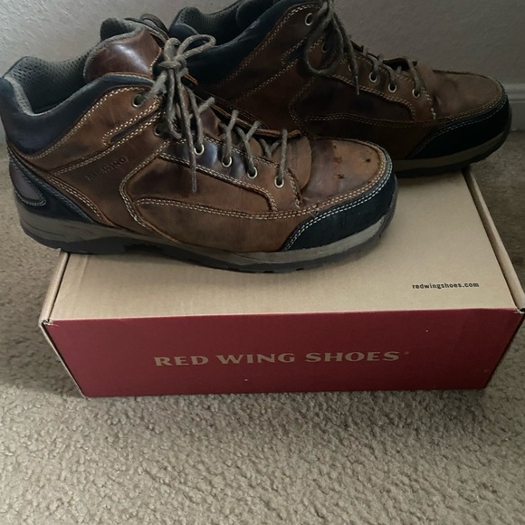 RED WING TRUHIKER
MEN'S 5-INCH SAFETY TOE HIKER  LEATHER COMFORT DURABLE BOOT 13 - Picture 6 of 16